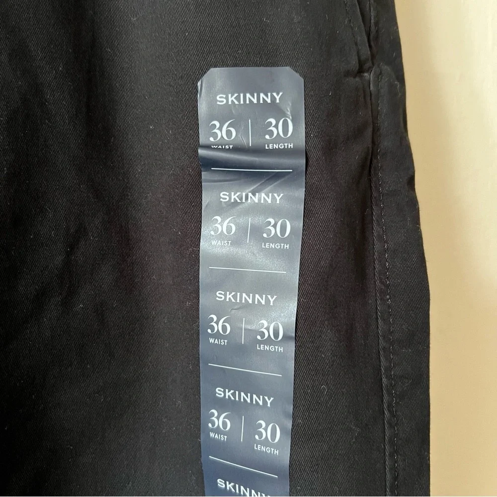 J.Crew Slim-fit flex chino pant men’s black size 36 30